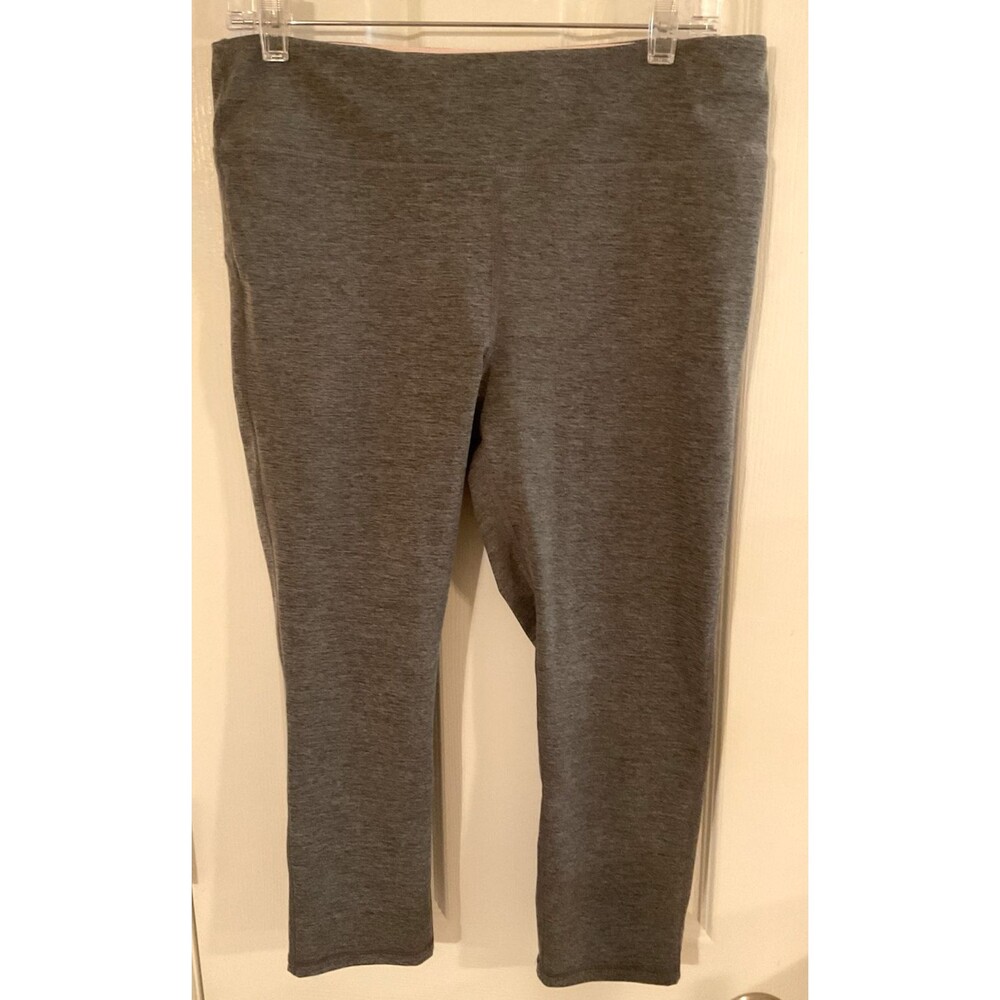 Marika Women's Legging Yoga Pants Gray Size XL Stretchy Comfort Exercise EUC